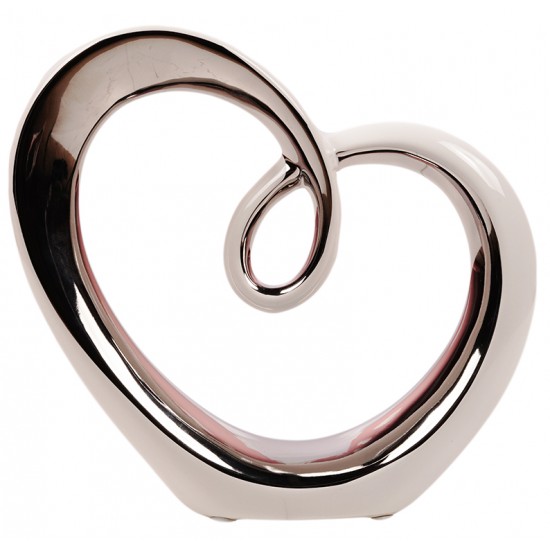 céramique silver coeur...