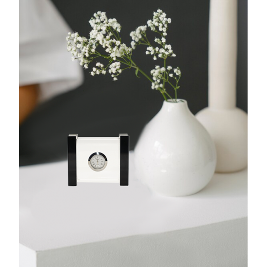 square crystal clock